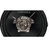  Shop Authentic Versace Palazzo Empire Black Dial Black Leather Strap Watch for Women - VCO050017 - Luxxuri