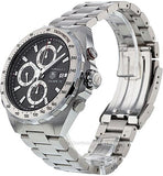  Shop Authentic Tag Heuer Formula 1 Calibre 16 Automatic Chronograph Black Dial Silver Steel Strap Watch for Men - CAZ2010.BA0876 - Luxxuri