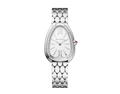  Shop Authentic Bvlgari Serpenti Seduttori Diamonds Silver Dial Silver Steel Strap Watch for Women - SERPENTI103361 - Luxxuri