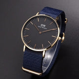  Shop Authentic Daniel Wellington Classic Bayswater Black Dial Black NATO Strap Watch For Women - DW00100281 - Luxxuri