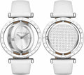  Shop Authentic Michael Kors Averi Silver Dial White Leather Strap Watch for Women - MK2524 - Luxxuri