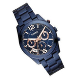  Shop Authentic Fossil Perfect Boyfriend Multifunction Blue Dial Blue Steel Strap Watch for Women - ES4093 - Luxxuri