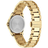  Shop Authentic Gucci G Timeless Gold Dial Gold Steel Strap Watch For Women - YA126553 - Luxxuri