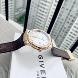  Shop Authentic Salvatore Ferragamo F-80 Classic White Dial Brown Leather Strap Watch for Men - SFDT00819 - Luxxuri