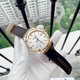  Shop Authentic Salvatore Ferragamo F-80 Classic White Dial Brown Leather Strap Watch for Men - SFDT00819 - Luxxuri