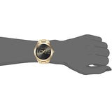  Shop Authentic Michael Kors Slim Runway Black Dial Gold Steel Strap Watch for Women - MK3803 - Luxxuri