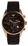  Shop Authentic Emporio Armani Sportivo Quartz Black Dial Black Steel Strap Watch For Men - AR8023 - Luxxuri