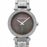  Shop Authentic Michael Kors Parker Mother of Pearl Silver Steel Strap Watch for Women - MK6424 - Luxxuri