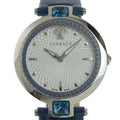  Shop Authentic Versace Olympo Gleam White Dial Green Leather Strap Watch for Women - VAN020016 - Luxxuri