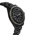  Shop Authentic Chanel J12 Quartz Diamonds Black Dial Black Steel Strap Watch for Women - J12 H1625 - Luxxuri