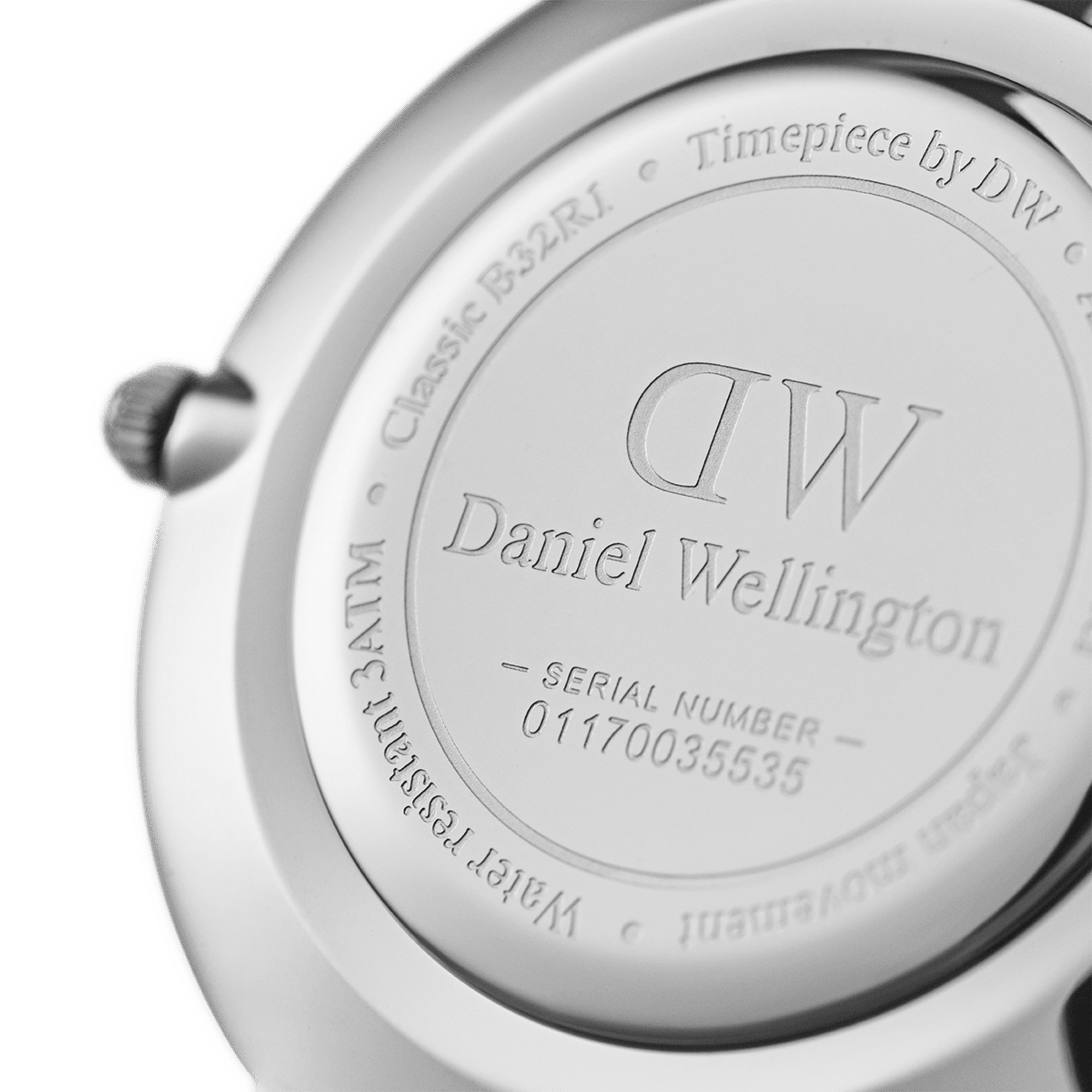 Daniel Wellington Petite Sterling Black Dial Brown Leather Strap Watch For Women - DW00100178