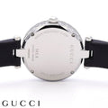  Shop Authentic Gucci Diamantissima Diamonds Black Dial Black Leather Strap Watch For Women - YA141403 - Luxxuri