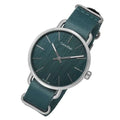  Shop Authentic Calvin Klein Even Green Dial Green NATO Strap Watch for Men - K7B211WL - Luxxuri