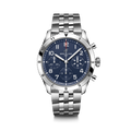  Shop Authentic Breitling Avi Chronograph 42 Tribute to Vought F4U Corsair Blue Dial Silver Steel Strap Watch for Men - A233801A1C1A1 - Luxxuri