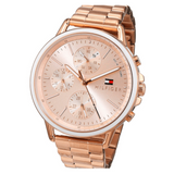  Shop Authentic Tommy Hilfiger Carly Rose Gold Dial Rose Gold Steel Strap Watch for Women - 1781788 - Luxxuri