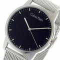  Shop Authentic Calvin Klein City Chronograph Black Dial Silver Mesh Bracelet Watch for Men - K2G2G121 - Luxxuri