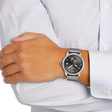  Shop Authentic Hugo Boss Legacy Grey Dial Silver Mesh Bracelet Watch for Men - 1513673 - Luxxuri