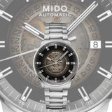  Shop Authentic Mido Commander Automatic Gradient Black Dial Silver Steel Strap Watch For Men - M021.407.11.411.00 - Luxxuri