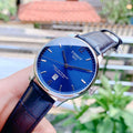  Shop Authentic Tissot Chemin Des Tourelles Powermatic 80 Blue Dial Blue Leather Strap Watch for Men - T099.407.16.047.00 - Luxxuri