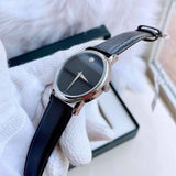  Shop Authentic Movado Museum Black Dial Black Leather Strap Watch For Men - 2100002 - Luxxuri