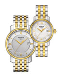  Shop Authentic Tissot T Classic Bridgeport Silver Dial Two Tone Mesh Bracelet Watch For Men - T097.410.22.038.00 - Luxxuri