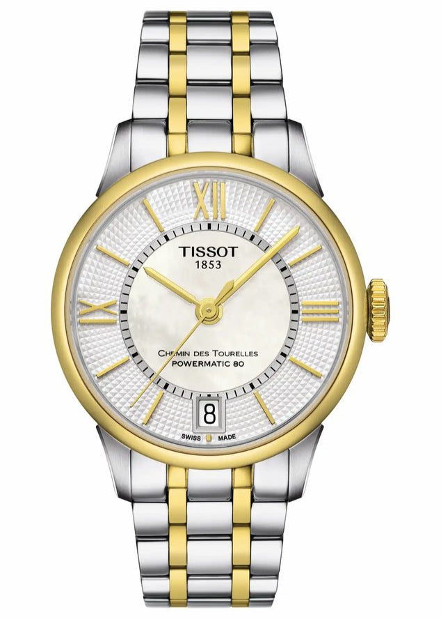  Shop Authentic Tissot Chemin Des Tourelles Powermatic 80 Silver Dial Two Tone Steel Strap Watch For Men - T099.407.22.038.00 - Luxxuri