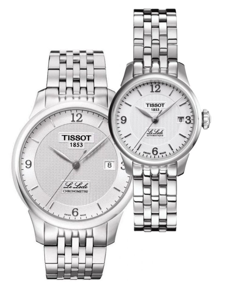  Shop Authentic Tissot Le Locle Automatic Cosc White Dial Silver Steel Strap Watch For Men - T006.408.11.037.00 - Luxxuri