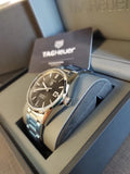  Shop Authentic Tag Heuer Carrera Automatic Black Dial Silver Steel Strap Watch for Men - WAR211A.BA0782 - Luxxuri