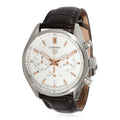  Shop Authentic Tag Heuer Carrera Chronograph White Dial Brown Leather Strap Watch for Men - CBN2013.FC6483 - Luxxuri