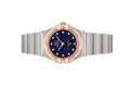 Omega Constellation Quartz Diamonds Blue Dial Two Tone Steel Strap Watch for Women - 131.20.25.60.53.002
