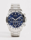  Shop Authentic Hugo Boss Hero Sport Blue Dial Silver Steel Strap Watch for Men - 1513755 - Luxxuri