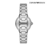  Shop Authentic Emporio Armani Mia Three Hand Crystals Blue Dial Silver Steel Strap Watch For Women - AR11630 - Luxxuri