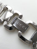  Shop Authentic Gucci G Diamonds Black Dial Silver Steel Strap Watch For Women - YA125509 - Luxxuri