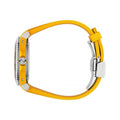 Gucci Dive Tiger Yellow Dial Yellow Rubber Strap Watch For Men - YA136317