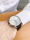  Shop Authentic Calvin Klein Posh Silver Dial Black Leather Strap Watch for Men - K8Q371C6 - Luxxuri