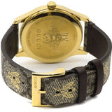  Shop Authentic Gucci G Timeless Brown Dial Brown Leather Strap Watch For Men - YA1264068 - Luxxuri