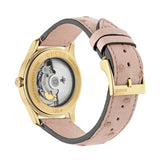  Shop Authentic Gucci G Timeless Skeleton 16K Gold Mother of Pearl Dial Pink Leather Strap Watch For Women - YA1264110 - Luxxuri