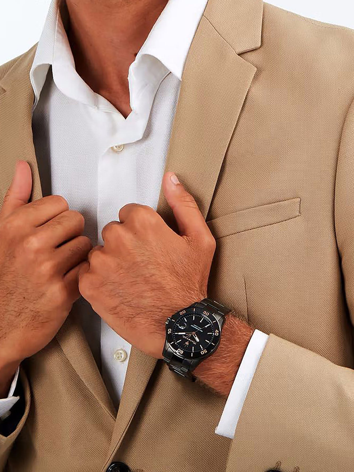  Shop Authentic Maserati Competizione Black Dial Black Steel Strap Watch For Men - R8853100035 - Luxxuri