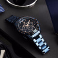  Shop Authentic Maserati Traguardo Chronograph Blue Dial Blue Steel Strap Watch For Men - R8873612054 - Luxxuri