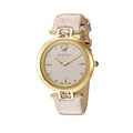  Shop Authentic Versace Olympo Quartz White Dial Beige Leather Strap Watch for Women - VAN050016 - Luxxuri