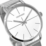  Shop Authentic Calvin Klein Even Quartz White Dial Silver Steel Strap Watch for Women - K7B21126 - Luxxuri