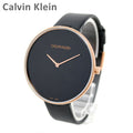  Shop Authentic Calvin Klein Full Moon Black Dial Black Leather Strap Watch for Women - K8Y236C1 - Luxxuri