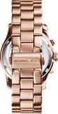  Shop Authentic Michael Kors Runway Chronograph Turquoise Dial Rose Gold Steel Strap Watch For Women - MK6164 - Luxxuri