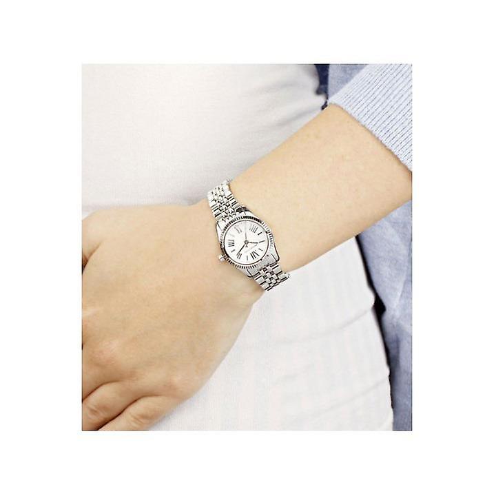  Shop Authentic Michael Kors Lexington Quartz White Dial Silver Steel Strap Watch For Women - MK3228 - Luxxuri