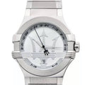  Shop Authentic Maserati Potenza Silver Dial Silver Steel Strap Watch For Men - R8853108002 - Luxxuri