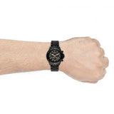  Shop Authentic Michael Kors Bayville Chronograph Black Dial Black Steel Strap Watch For Men - MK8750 - Luxxuri