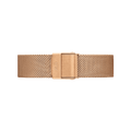 Shop Authentic Daniel Wellington Petite Melrose Pink Dial Rose Gold Mesh Strap Watch For Women - DW00100367 - Luxxuri