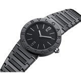  Shop Authentic Bvlgari Bvlgari Lady Black Dial Black Steel Strap Watch for Women - BVLGARI103557 - Luxxuri