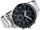  Shop Authentic Hugo Boss Rafale Chronograph Black Dial Silver Steel Strap Watch for Men - 1513509 - Luxxuri