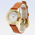  Shop Authentic Marc Jacobs Mini Blade White Dial Brown Leather Strap Watch for Women - MBM1219 - Luxxuri